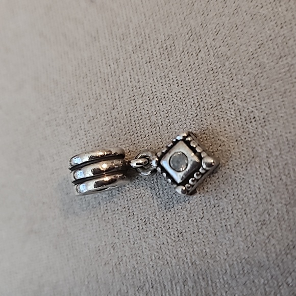 Pandora CZ Dangle charm, retired - Picture 9 of 12